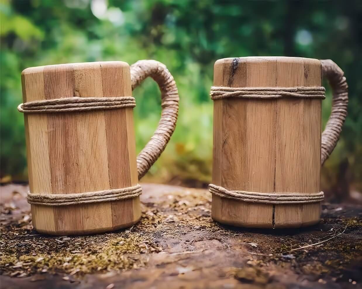 ماگ چوبی